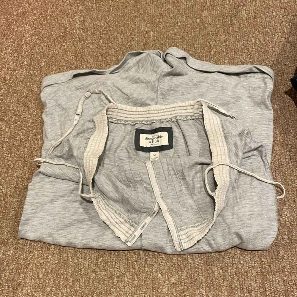 Grey Abercrombie romper. Size medium
